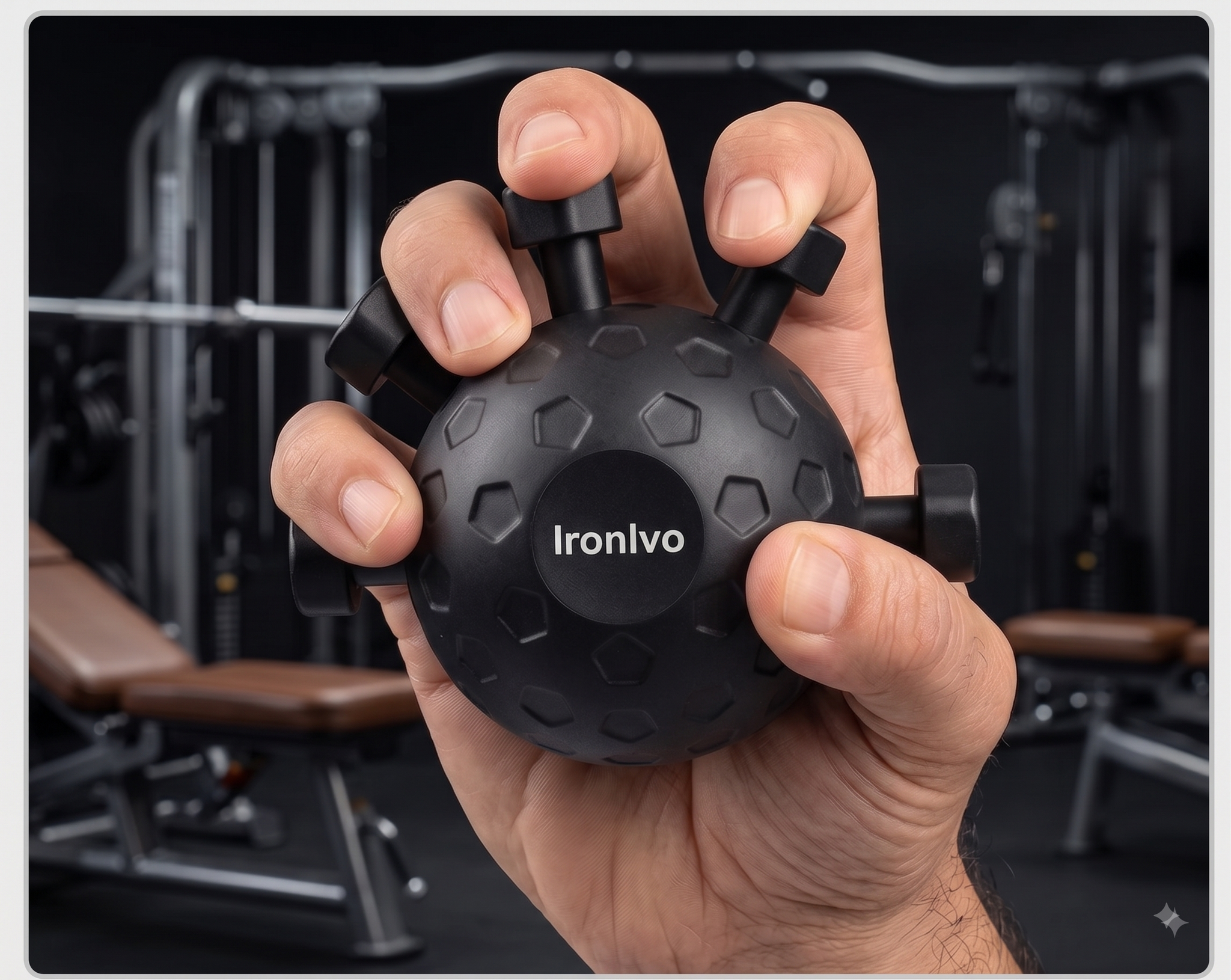 IronIvo Finger Hand Strengthener Grip – Adjustable Finger & Hand Exerciser